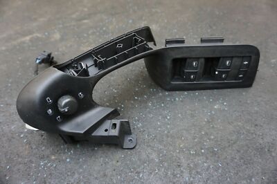 Left Memory Power Mirror Door Window Lifter Switch Black OEM Audi A6 S6 2005-08