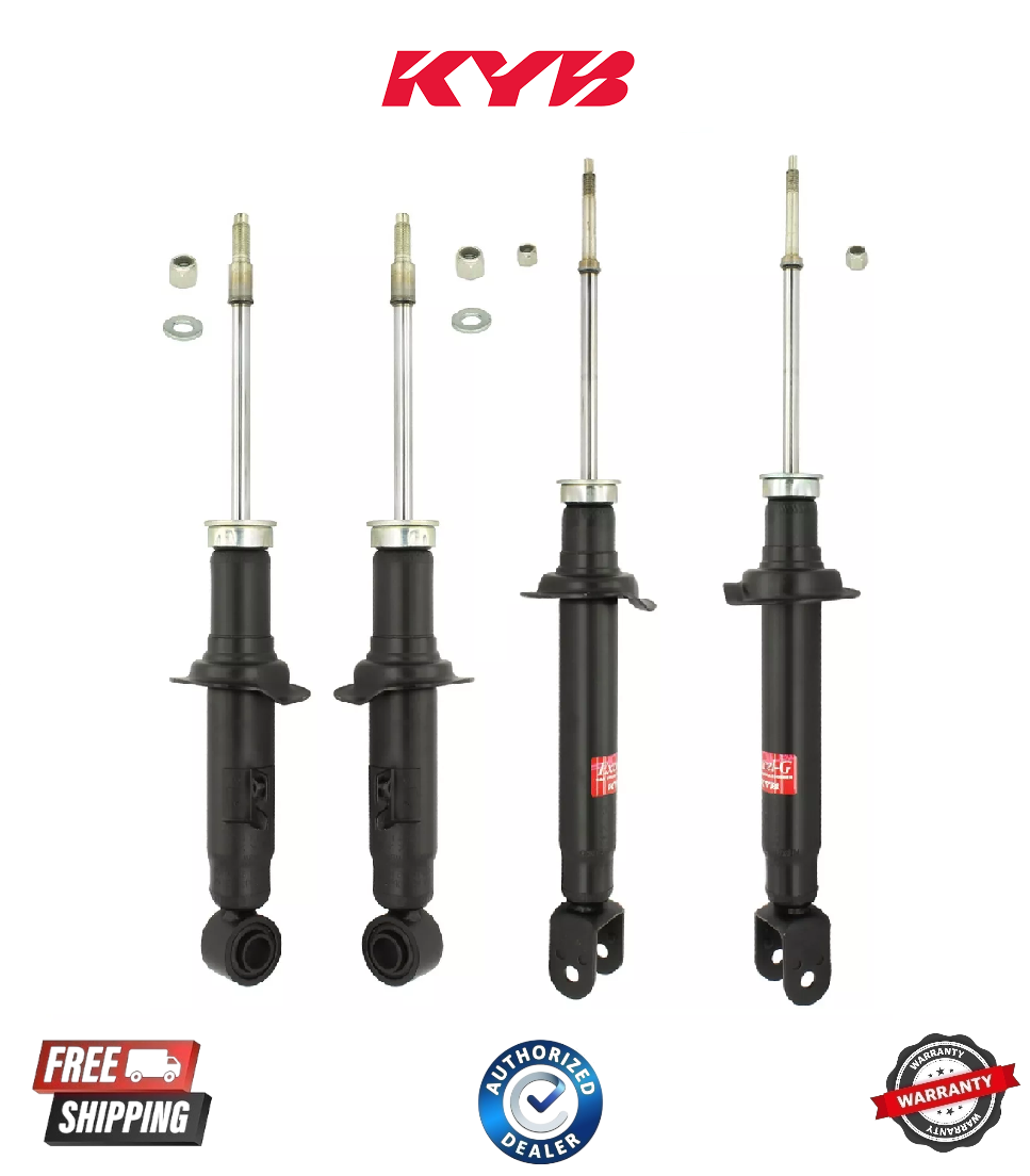 Complete KYB Front and Rear Suspension Struts Kit Excel-G For