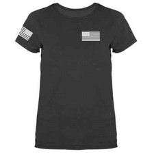 US Flag Crest USA American Pride Patriotic Women's T-shirt