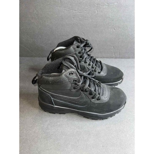 Nike manoadome triple black hiking training boots sneaker hi top mens size 7 NEW - Picture 3 of 10