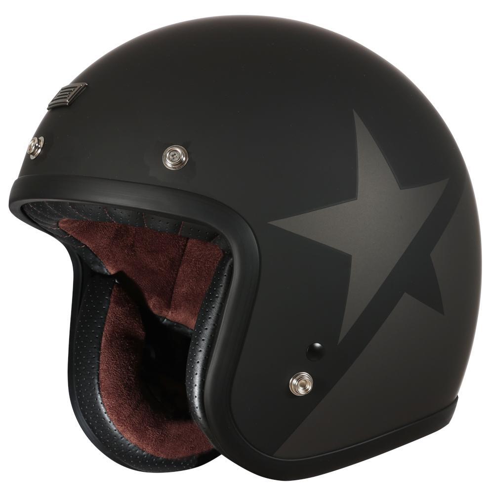 Casco jet Origine Primo Star Titanium Black Titanio Nero Opaco Taglia Size M