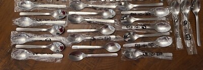 24 x IKEA Stainless 365+ Ola Wihlborg 224 58 Flatware 5 O'clock Demitasse Spoons