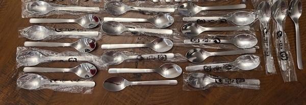 24 x Cubiertos IKEA Acero Inoxidable 365+ Ola Wihlborg 224 58 5 Cucharas Demitasse