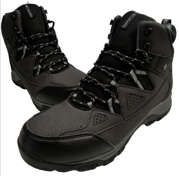 コロンブス Men's Columbia Waterproof Outlander Crest FS Mid Hiking Shoe-boot