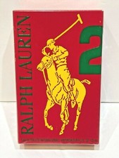 Polo Big Pony 2 By Ralph Lauren Men Cologne EDT Spray 4.2 oz / 125 ml SEALED