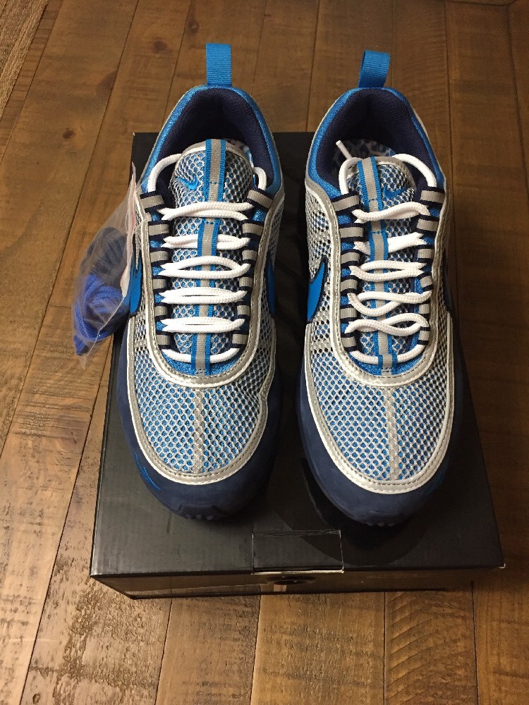 STASH x Nike Air Zoom Spiridon '16 SIZE 7.5 Harbor Blue Heritage