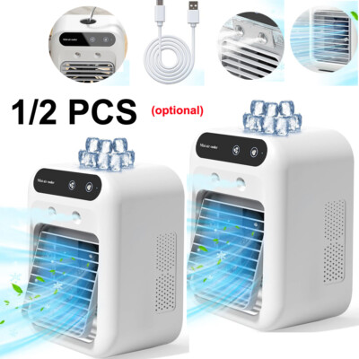 Portatil Aire Acondicionado Ventilador De Refrigeracion Para Cuarto Casa Coche
