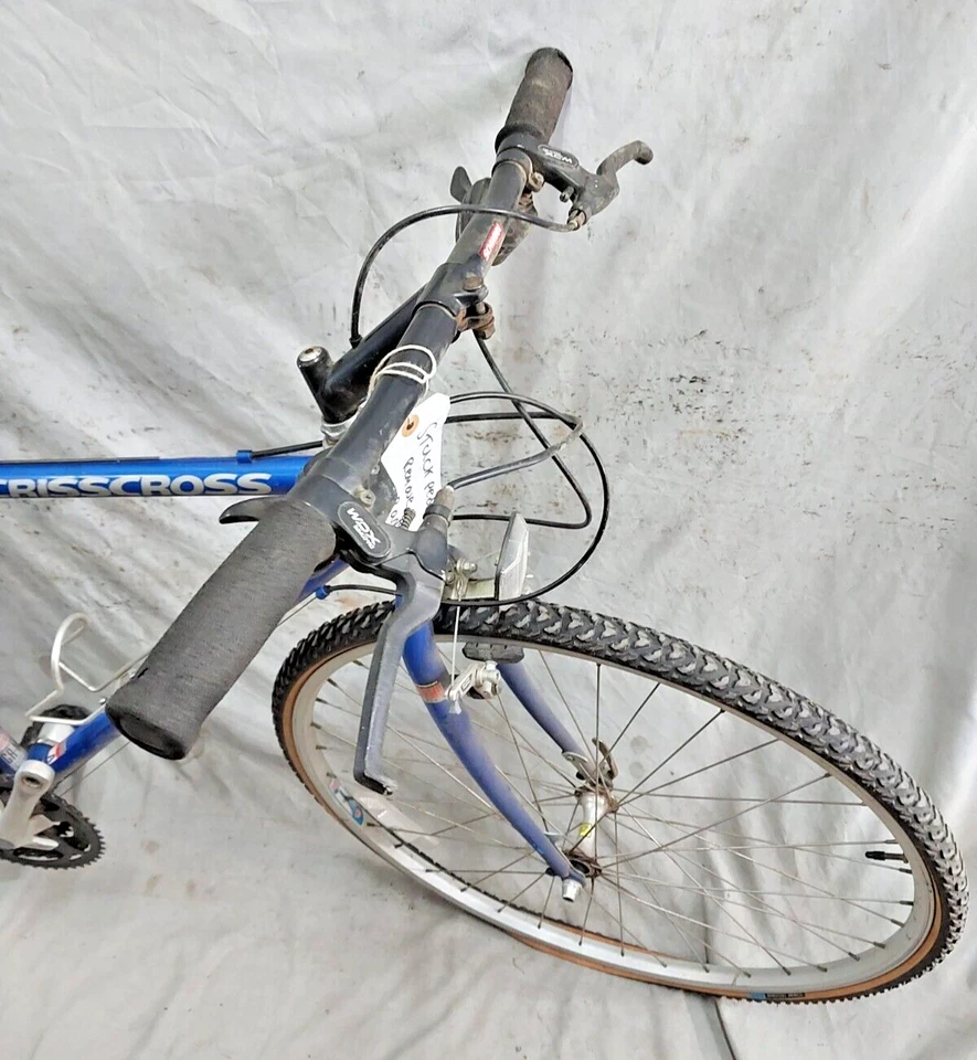 1988 Schwinn CrissCross City Hybrid Bike Large 18" Chromoly Steel Canti ShipsUSA - Image 3 of 4