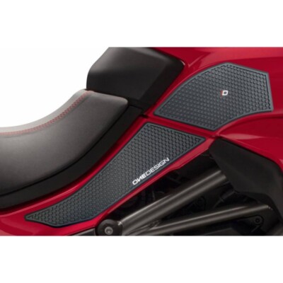PUIG SIDE TANK STICKER FOR DUCATI MULTISTRADA 1260/S/S D AIR 2018 > 20 BLACK