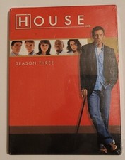 House - Season Three (DVD, 2007, 5-Disc Set) New, Sealed.
