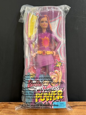 Rare - Sealed & NIB ~ BARBIE in PRINCESS POWER ~ SUPER SPARKLE Hero Mattel 2015