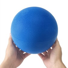 7 Inches Soft NoNoise Foam Ball Sponge Kickball for Indoor ActivityBlue Color