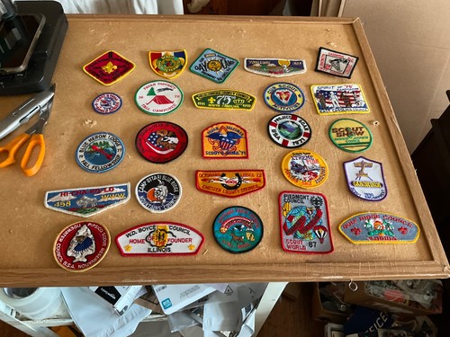 Lot 5 Of 25 Boy Scouts Scouting Sew On Patches 1970 s - Present