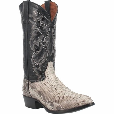 Dan Post Manning Python Leather Cowboy Boots DP3036 Men s Size 10 EW Wide