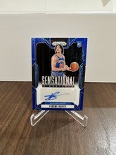 PACOME DADIET 24-25 PANINI PRIZM SENSATIONAL SIGNATURES BLUE SHIMMER /25 AUTO RC