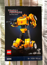 LEGO Icons Transformers Bumblebee 10338 NEU &...