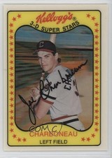 1981 Kellogg's 3-D Super Stars Joe Charboneau #54 3n4