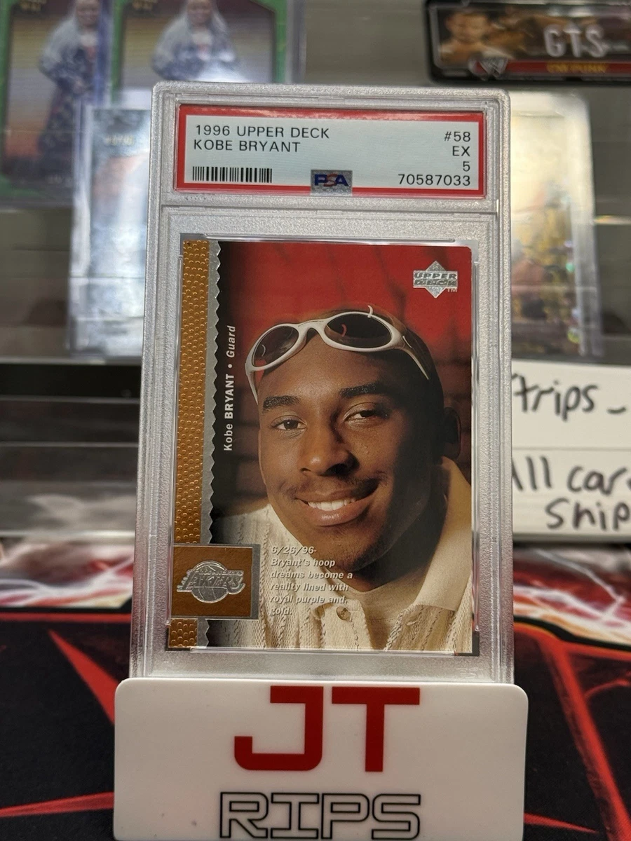 Upper Deck Kobe Bryant Basketball 1996-97 Season Sports Trading