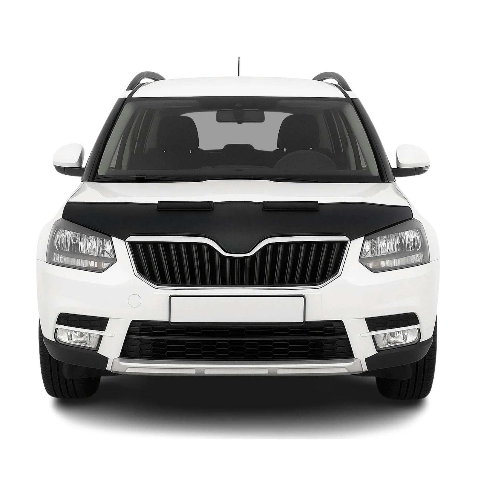 Protège capot noir en vinyle pour Skoda Yeti 2013-2017
