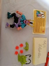 Vintage 1990 TMNT - SCUMBUG 100% Complete With Cut Card.