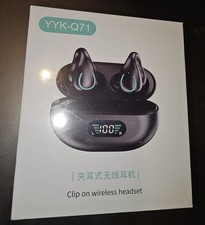YYK-Q71 Open Ear Clip, Wireless Headphones, Bluetooth 5.3 Clip On