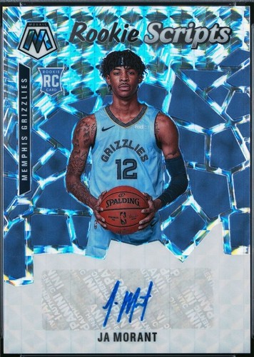 Ja Morant 2019-20 Mosaic #274 - Reactive Orange - NBA Debut ROOKIE