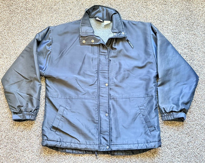 Vintage USA Olympic Team Jacket XL Navy Fleece Lined 90s Official Licensed