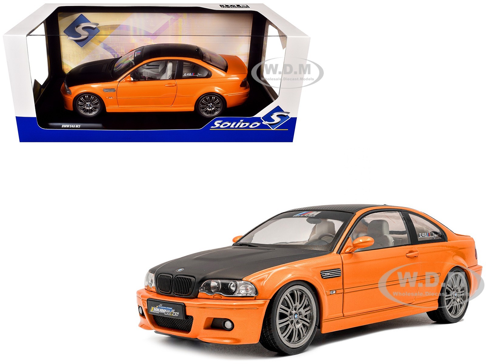 Solido Bmw 3-series M3 (e46) Coupe 2000 1:18 1806509
