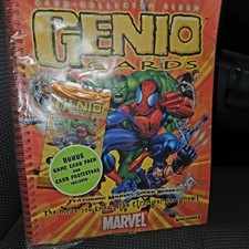 2003 Genio cards Card Collection Album NEW in original plastic, w some cards