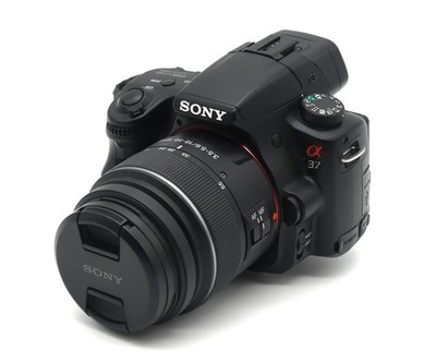 Sony Alpha SLT-A37 ink. Sony DT 18-55 mm, Spiegelreflexkamera, gebraucht