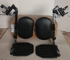 Drive STDELR-TF Pair Swing-Away Elevating Leg Padded Rest Wheelchair Adjustable