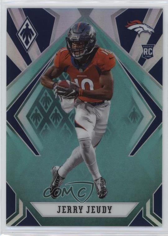2020 Panini Phoenix Rookies Teal 70/175 Jerry Jeudy #105 Rookie RC 0u2j