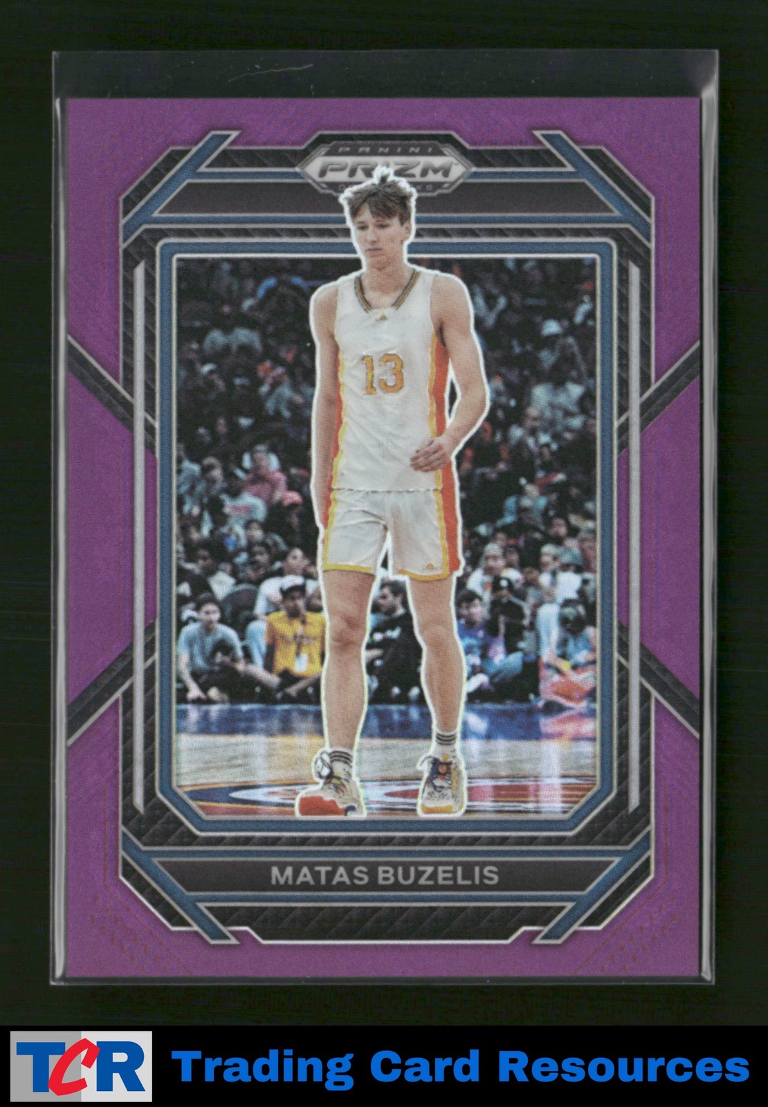 2023 Panini Prizm Draft Picks #13 Matas Buzelis Purple #/75