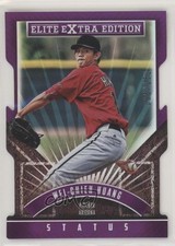 2015 Panini Elite Extra Edition Status Purple Die-Cut 35/150 Wei-Chieh Huang 0q3