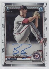 2020 Bowman Chrome Prospects Auto Ben Braymer #CPA-BB Auto 11sc