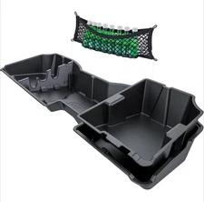 Whalemotor Fits 14-18 Chevrolet Silverado GMC Sierra Crew Cab Underseat Storage