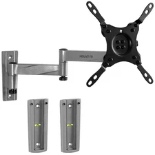 Mount-It! Locking RV TV Mount with Dual Wall Plates & Quick Release | Full Mo...