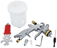 Gravity Fed Low Air Pressure Paint Spray Gun High Performance 600Ml