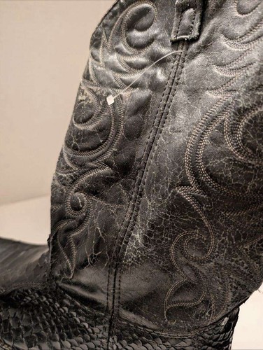 Vintage Acme Cowboy Boots Men’s Snakeskin Size 11 NWT, Size 11, $150 - Photo 6