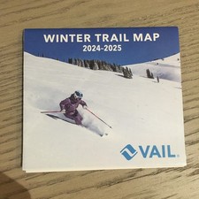 Vail TRAIL MAP 2024-2025