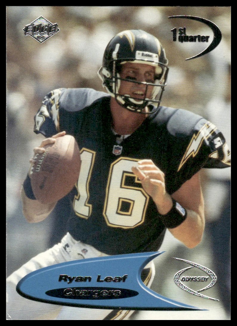 1998 Collector's Edge Odyssey #124 Ryan Leaf RC San Diego Chargers