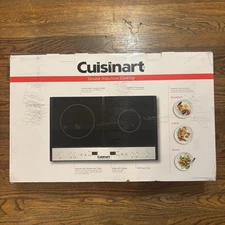 Cuisinart ICT-60FR Double Induction Cooktop Black Brand New Ships Today