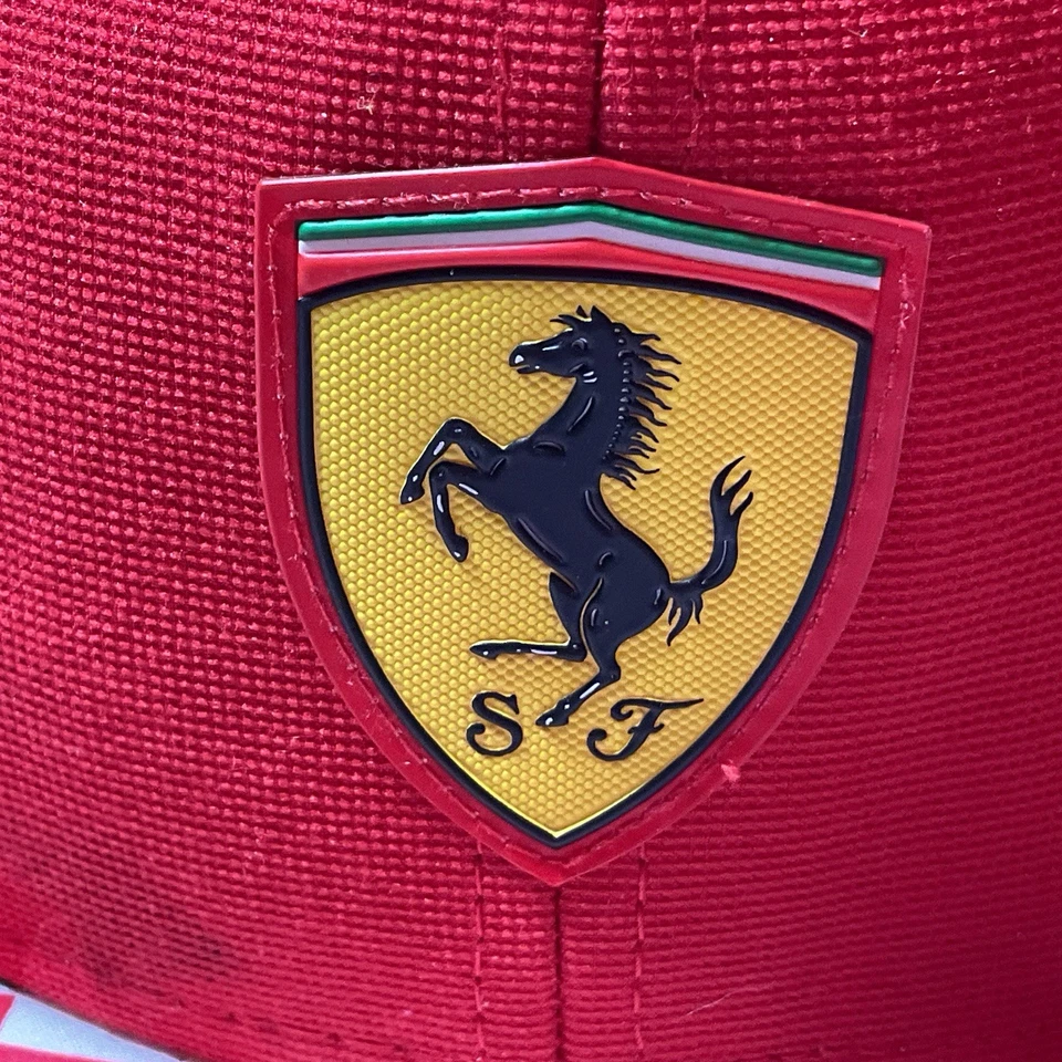 NUEVO KIMI RAIKKONEN SCUDERIA FERRARI RACING FORMULA 1-F1 GORRA PUMA ROJA ALA PLANA. Foto 4 de 4