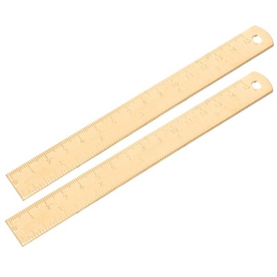 3 PCS Multifunctional Ruler Transparent Graduated Rulers Classroom ...