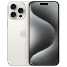 APPLE iPhone 15 Pro Max 256 Go Titane Blanc Reconditionné état correct