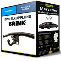 Abnehmbare AnhäNgerkupplung FüR Mercedes C-Klasse Limousine 07-14 Typ W204 Brink