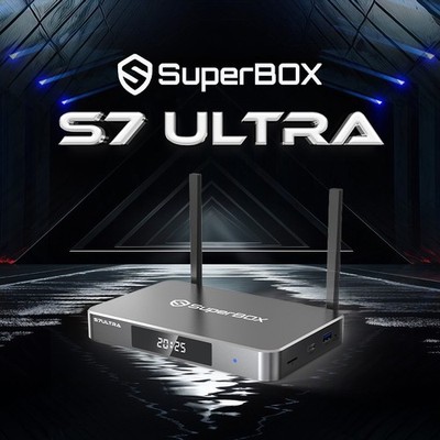 New SuperBox S7 Ultra Tv Box 128GB 6K Authorized Dealer Ship Same Day