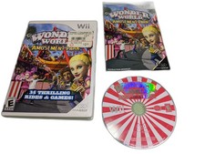 Wonder World Amusement Park Nintendo Wii Complete in Box