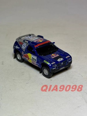 1:87 Scale Volkswagen Touareg Red Bull Dakar Rally #306 Alloy Diecast Car Model