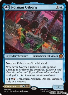 Norman Osborn, (SPM 39), Marvel's Spider-Man, NM, Magic